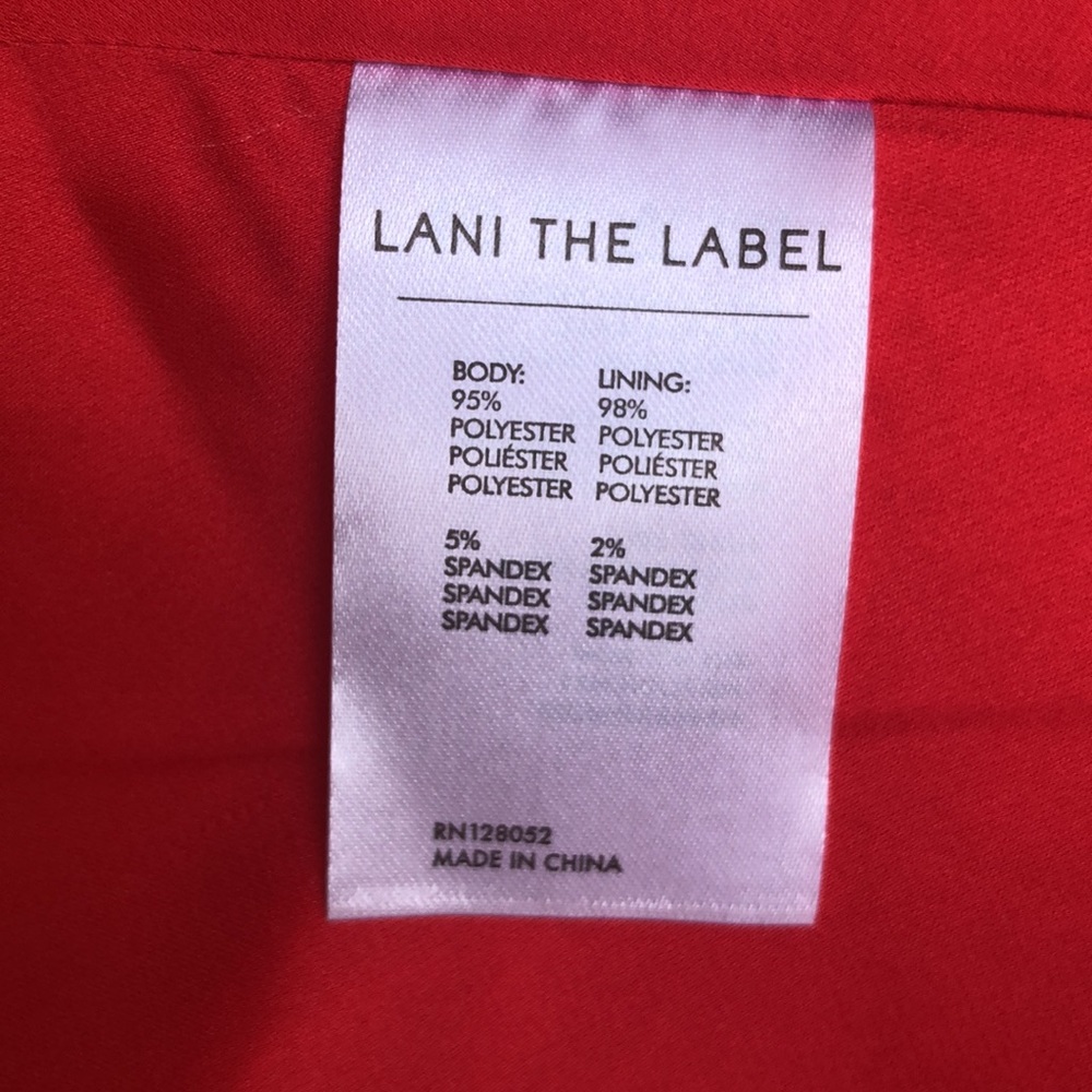 ❤️ Lani The Label Red Mini Dress - Picture 6 of 6